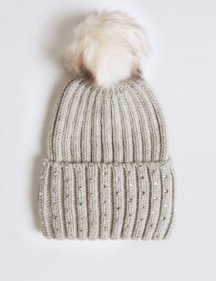 Ladies Hats & Beanies | Womens Fur & Knitted Wool Hats | M&S