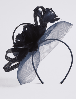 Diamanté Flower Fascinator | M&S Collection | M&S