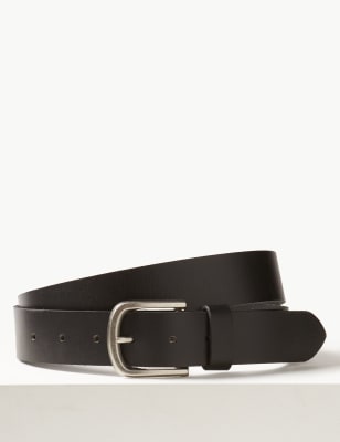 

Womens M&S Collection Leather Hip Belt - Tan, Tan