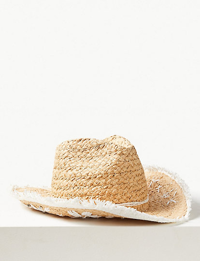 Embellished Cowboy Sun Hat