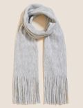 Knitted Tassel Scarf