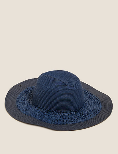 Straw Wide Brim Sun Hat
