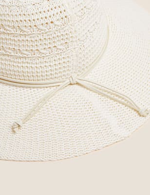 Cotton Rich Packable Fedora Hat