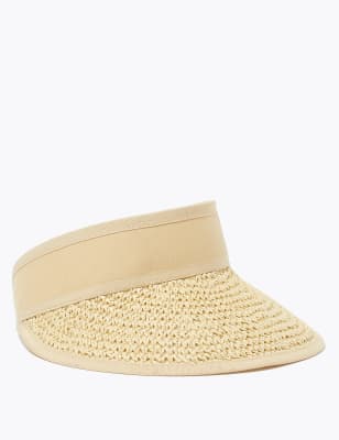 Sportieve zonneklep van stro