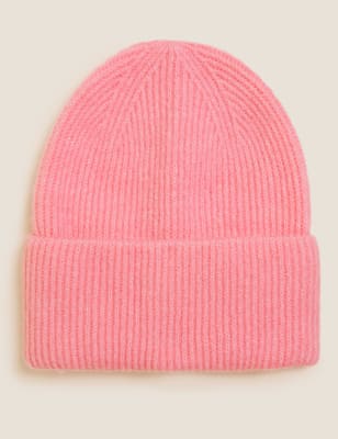 

Womens M&S Collection The Knitted Beanie - Soft Pink, Soft Pink