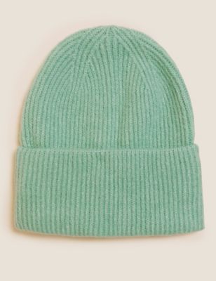 

Womens M&S Collection The Knitted Beanie - Light Green, Light Green