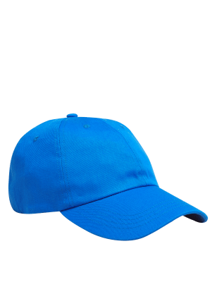 

Womens M&S Collection Pure Cotton Baseball Cap - Royal Blue, Royal Blue