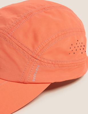 Womens GOODMOVE Quick Dry Running Cap - Bright Orange