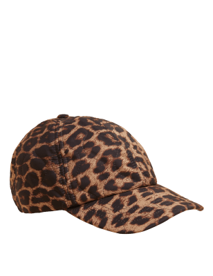 

M&S Collection Gorra de béisbol con diseño animalWomens - Mezcla De Tonos Marrones, Mezcla De Tonos Marrones