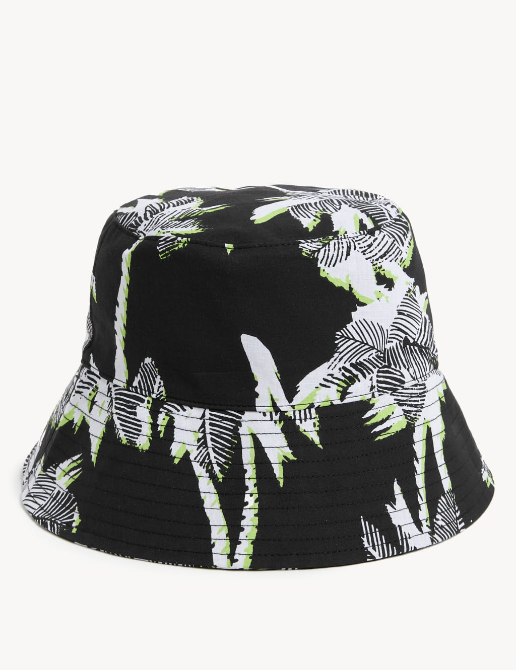 Pure Cotton Animal Print Bucket Hat