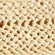 Straw Packable Cowboy Hat - natural