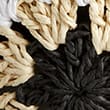 Floral Crochet Bucket Hat - blackmix