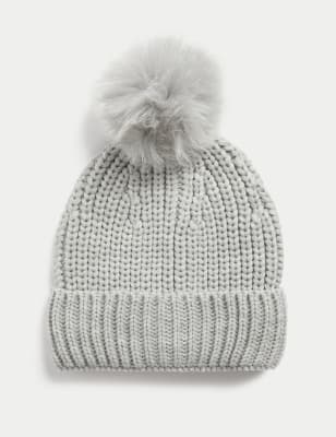 Knitted Pom Hat