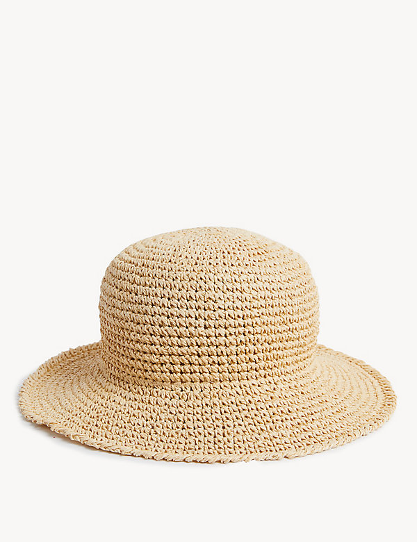 Packable Crochet Bucket Hat - LU
