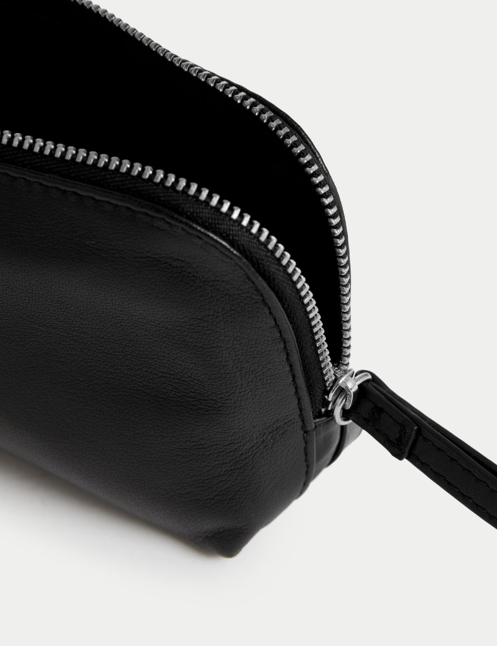 Leather Zip Around Pouch image 2