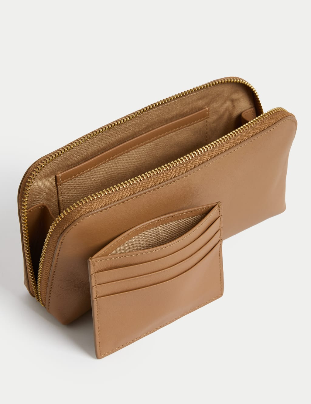 Leather Purse & Card Holder Gift Set image 4