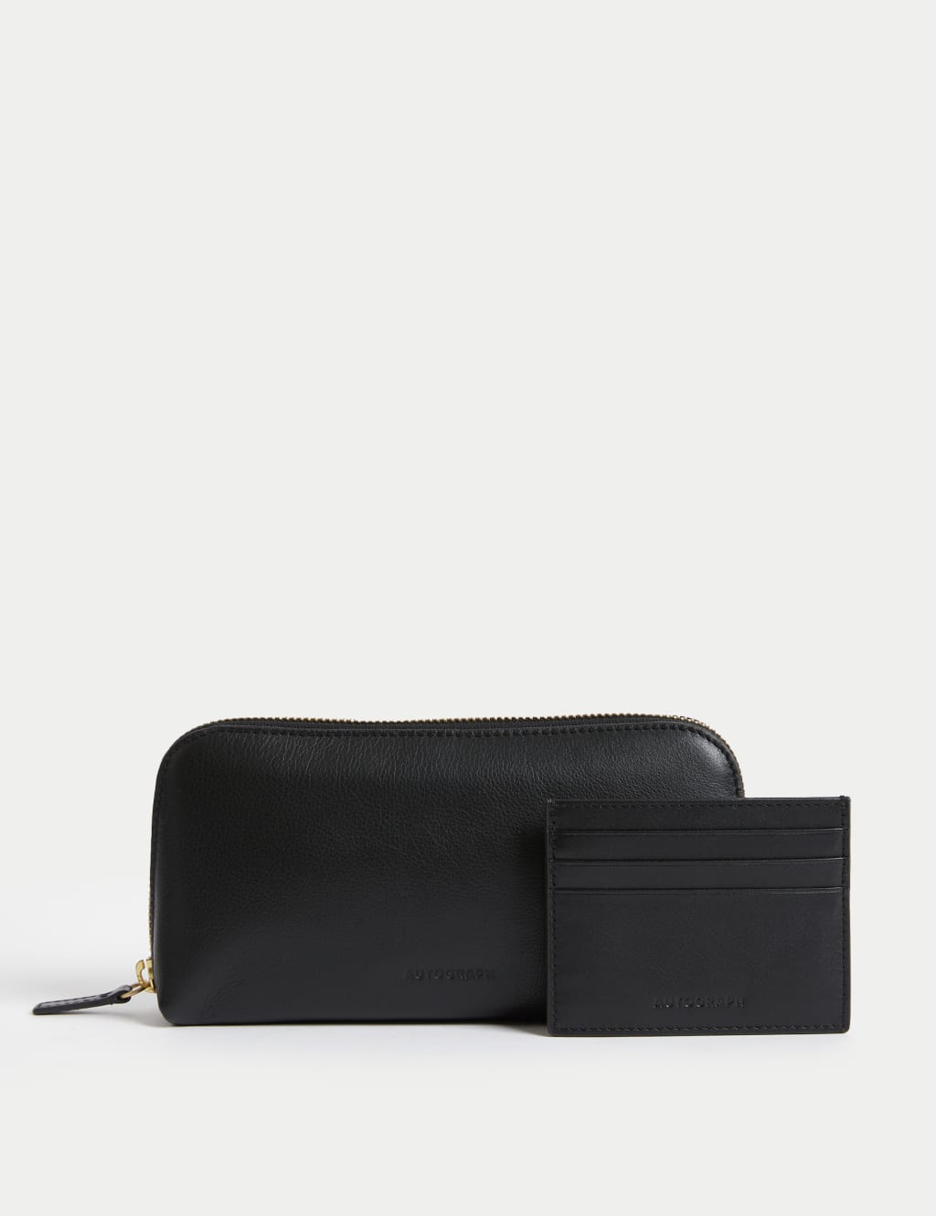 Leather Purse & Card Holder Gift Set image 1