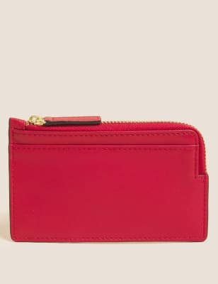 

Womens M&S Collection Leather Coin Purse - Chilli, Chilli