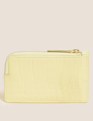 

Womens M&S Collection Leather Coin Purse - Pale Gold, Pale Gold