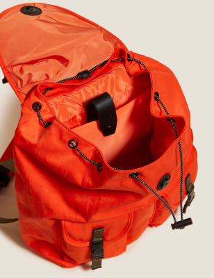 

Womens GOODMOVE Multi Pocket Gym Backpack - Bright Orange, Bright Orange