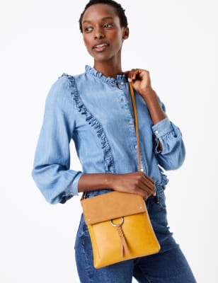 m&s yellow bag