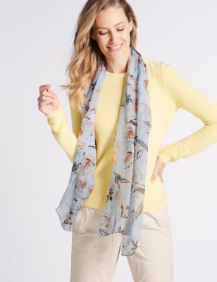 Women's 100% Silk Scarves & Wraps