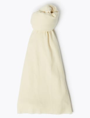 

Womens M&S Collection Oversized Shawl - Cream, Cream