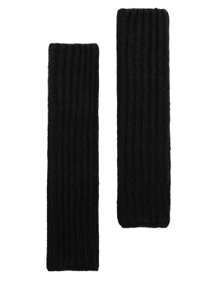 

Womens M&S Collection Knitted Handwarmer Gloves - Black, Black