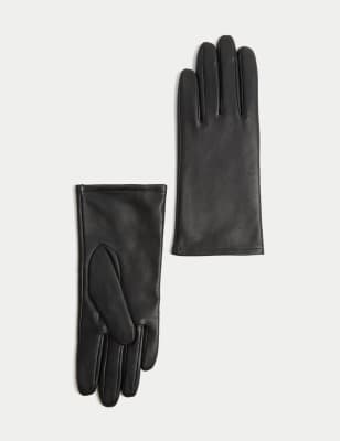 Leather Warm Lined Gloves - CA