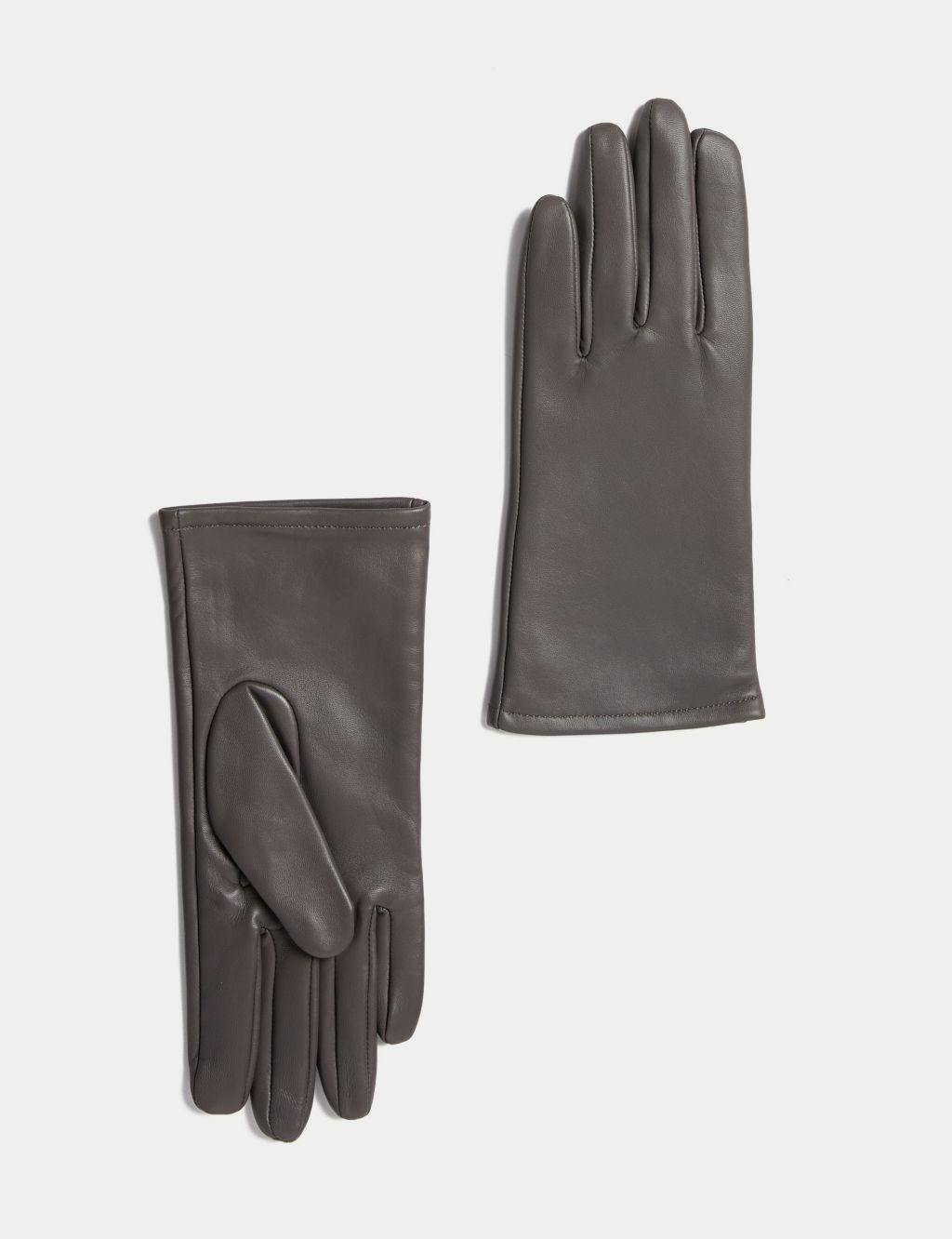 Leather Warm Lined Gloves image 1