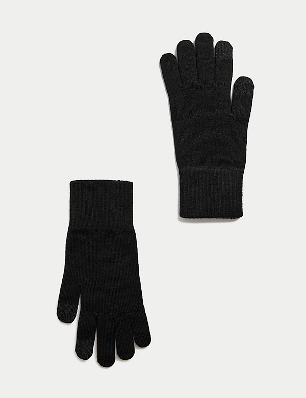 Knitted Touchscreen Gloves - BG