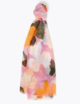 Sjaal met print