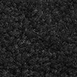 Fluffy Knitted Cuff Mittens - black