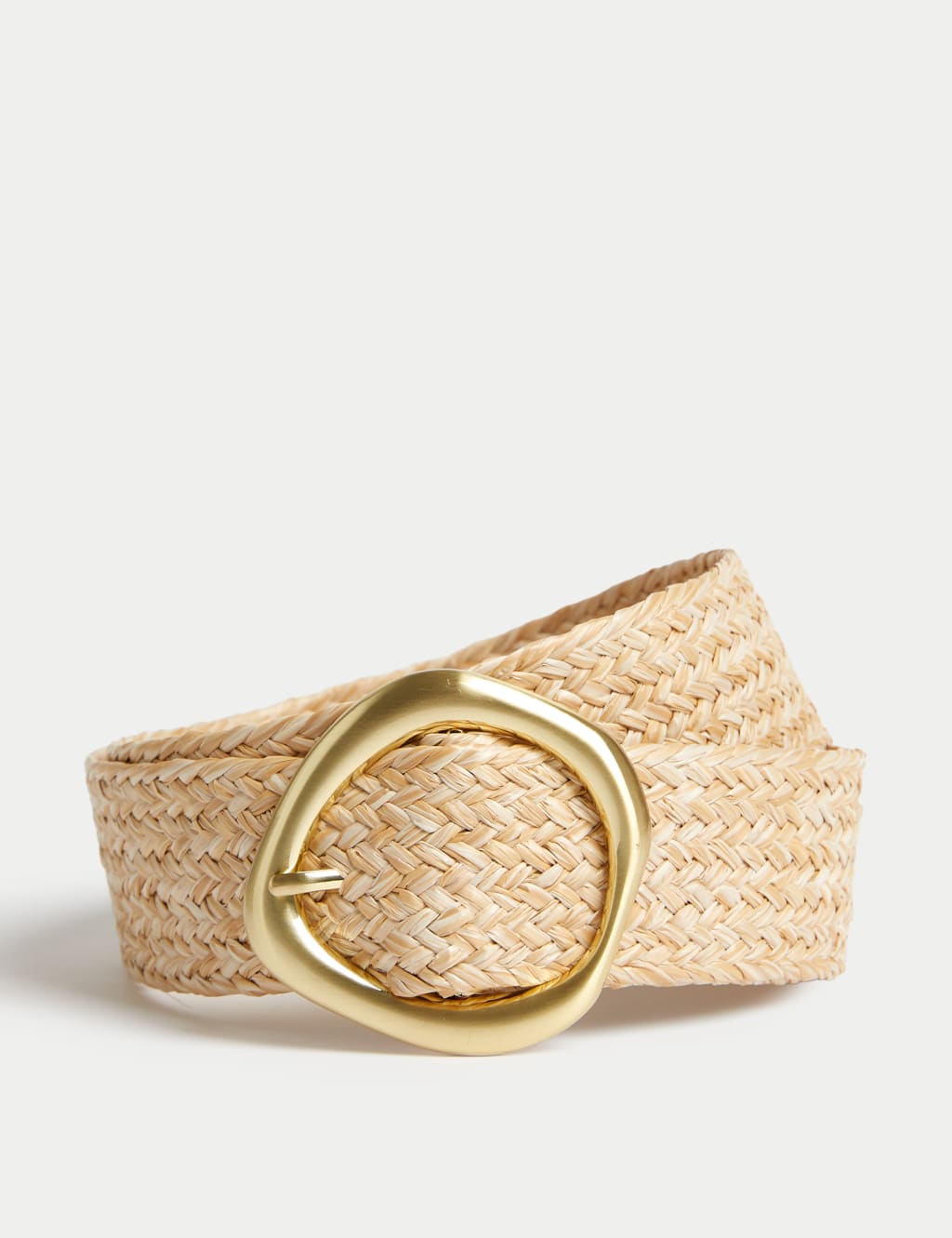 Raffia Jeans Belt