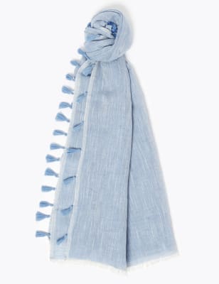 tassel scarf