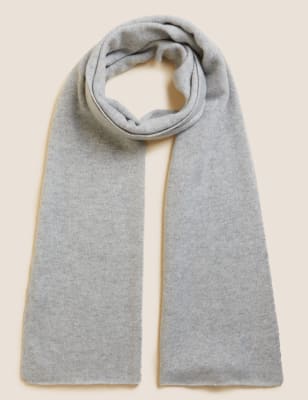

Womens Autograph Pure Cashmere Hat & Scarf Gift Set - Grey, Grey