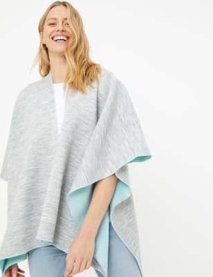 Omslagdoek met contrasterend motief