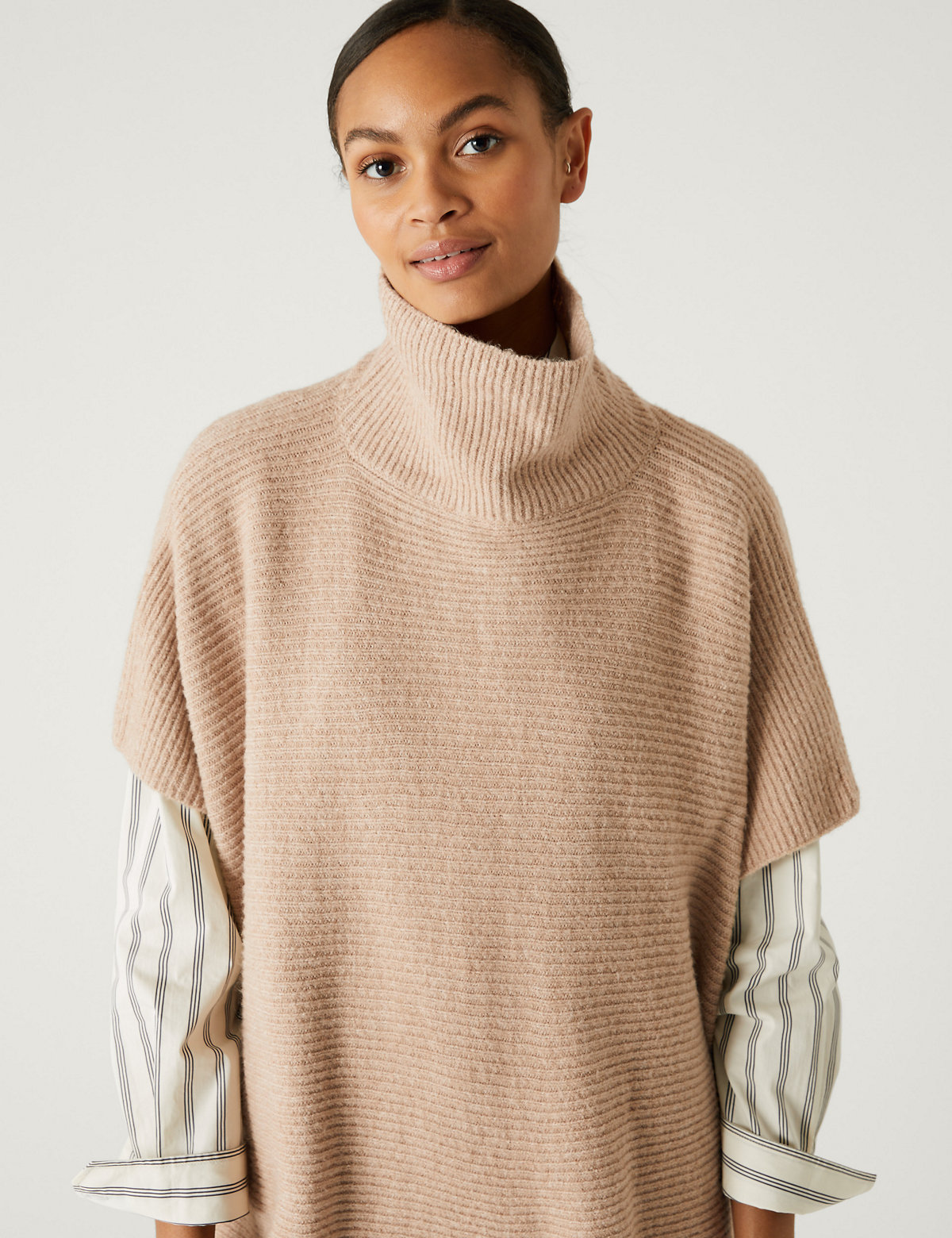 Knitted Poncho