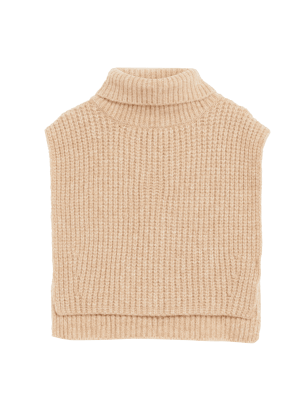 

M&S Collection Poncho de puntoWomens - Natural, Natural