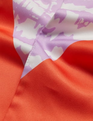 

Womens M&S Collection Floral Skinny Scarf - Lilac Mix, Lilac Mix