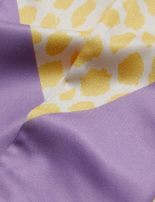

Womens M&S Collection Floral Skinny Scarf - Yellow Mix, Yellow Mix