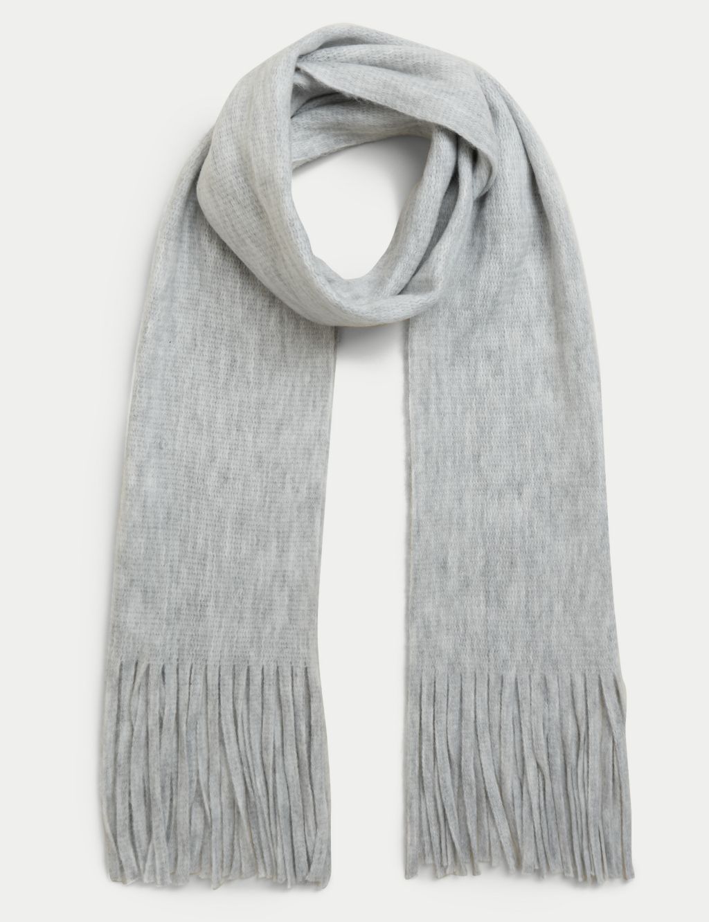 Knitted Tassel Scarf image 1