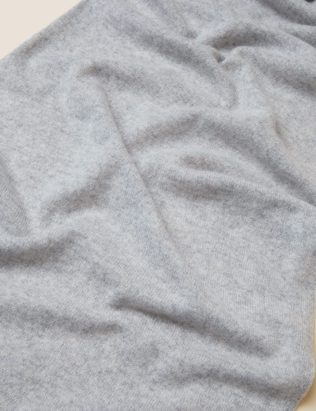 Pure Cashmere Knitted Scarf image 2