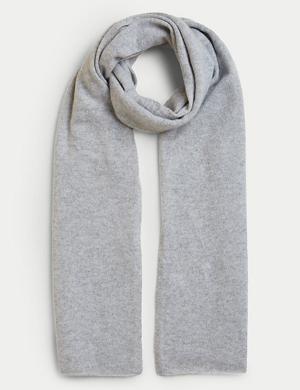 Pure Cashmere Knitted Scarf - GT