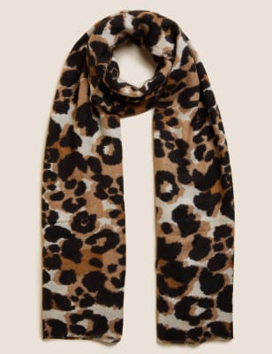 Animal print on sale scarf