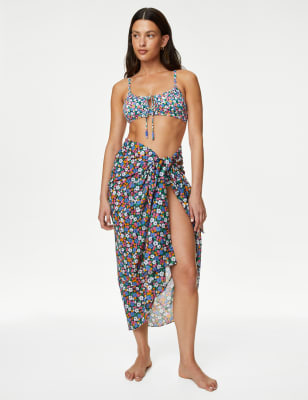 

M&S Collection Sarong 100% algodón estampadoWomens - Multicolor, Multicolor