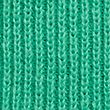 Knitted Ribbed Scarf - green