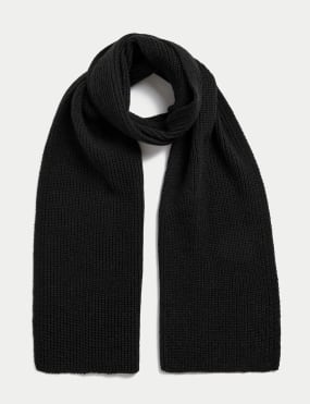 M&s discount black scarf