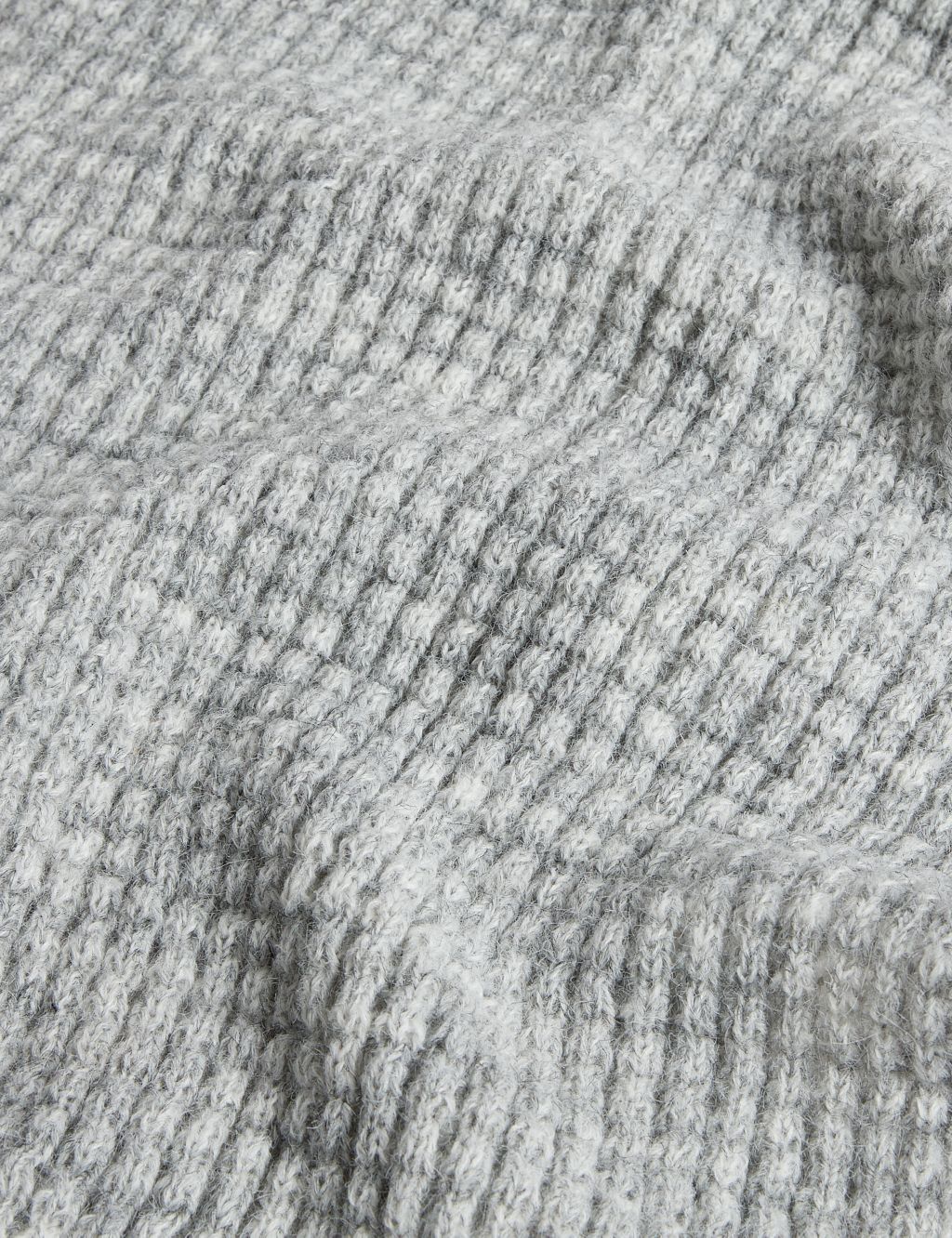 Textured Scarf with Wool image 2