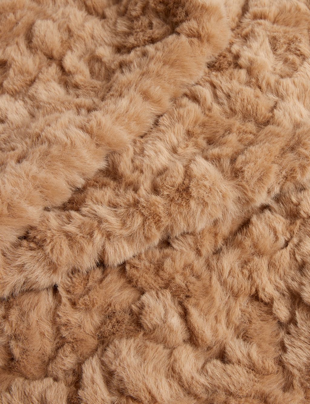 Faux Fur Textured Scarf image 2